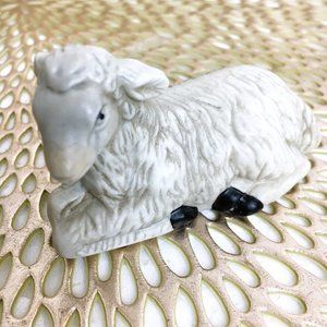 Sheep Nativity Animal Porcelain